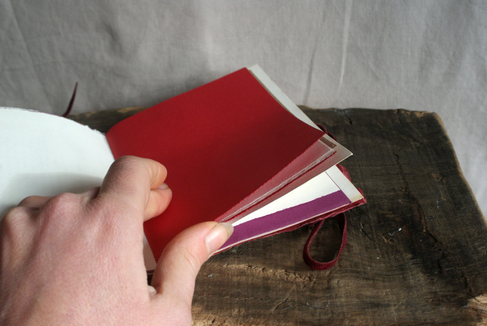 Carnet artisanal - Gravure Farfalla L'Aubépine Carnet artisanal - Gravure Farfalla L'Aubépine