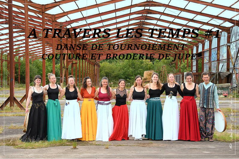 A travers les temps - Cycle 1 - Danse de tournoiement et couture de jupe A travers les temps - Cycle 1 - Danse de tournoiement et couture de jupe