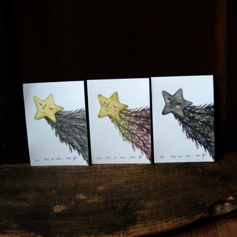 Fais un voeu - Gravure tetrapak Fais un voeu - Gravure tetrapak