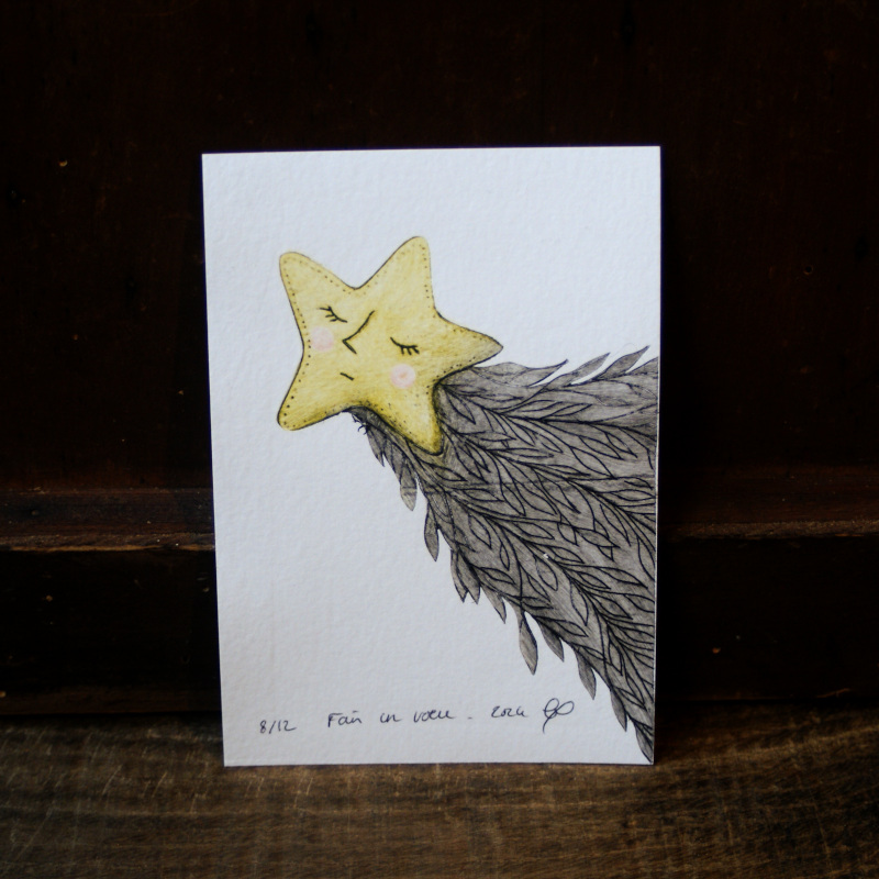 Fais un voeu - Gravure tetrapak Fais un voeu - Gravure tetrapak