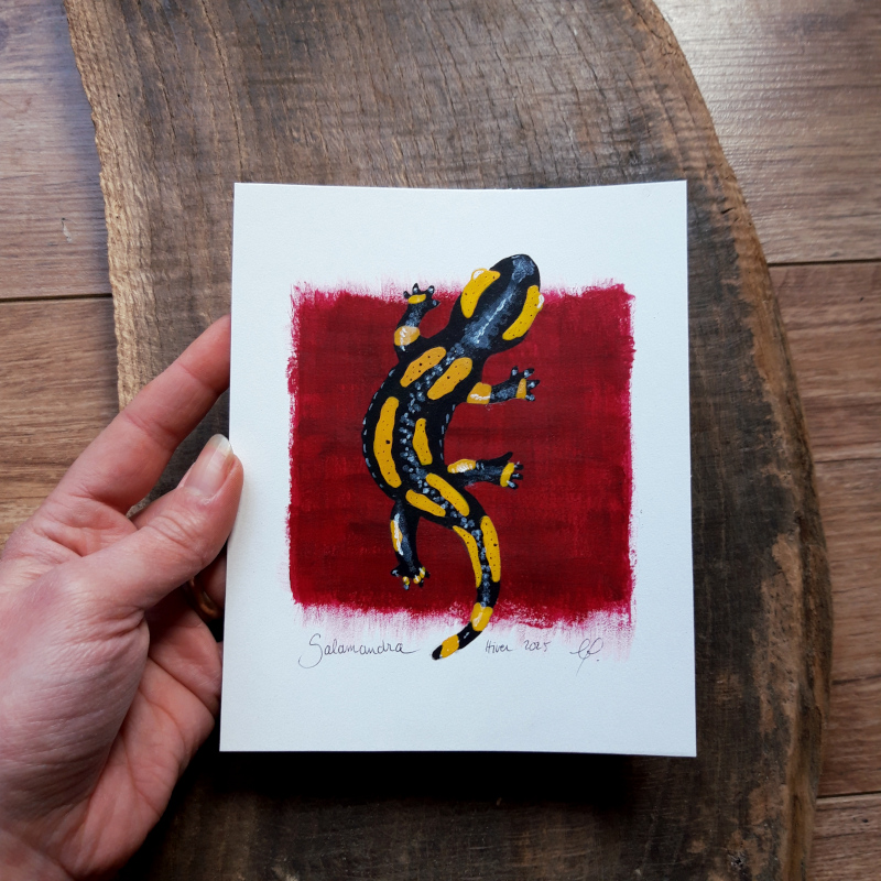 Peinture Salamandra Peinture Salamandra