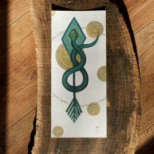 Serpenter - Peinture originale