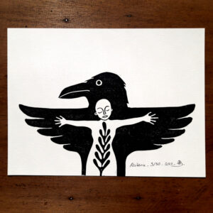 Résilience – Linogravure